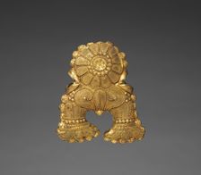 Triratna Pendant, 185-72 BC. Creator: Unknown