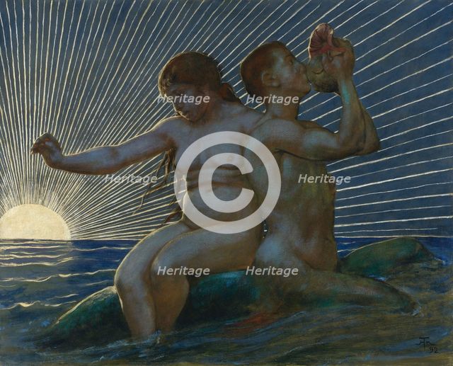 Triton and Nereid, 1892.