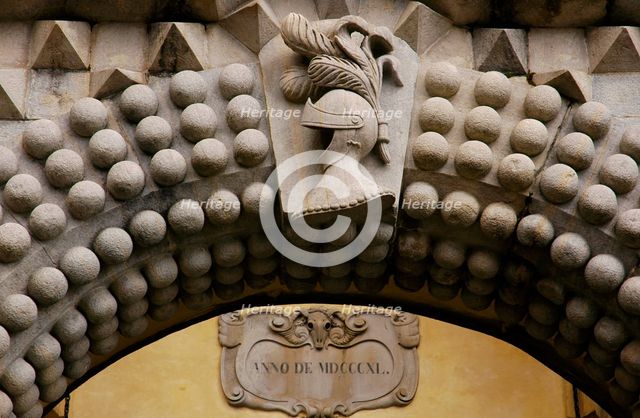 Triton Gate, Pena Palace complex, Sintra, Portugal, 2008. Creator: Unknown.