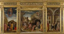 Trittico degli uffizi (Uffizi Triptych), ca 1463-1464. Creator: Mantegna, Andrea (1431-1506)