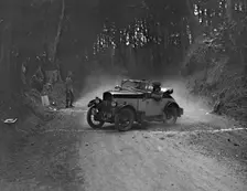 Triumph taking part in a motoring trial, c1930s. Artist: Bill Brunell