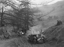 Triumph competing in the MG Car Club Abingdon Trial/Rally, 1939. Artist: Bill Brunell