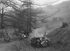 Triumph competing in the MG Car Club Abingdon Trial/Rally, 1939. Artist: Bill Brunell