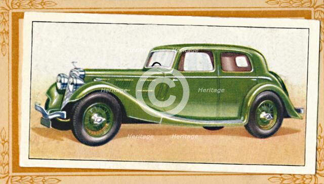 'Triumph-Gloria Two-Litre Vitesse Saloon', c1936. Artist: Unknown.