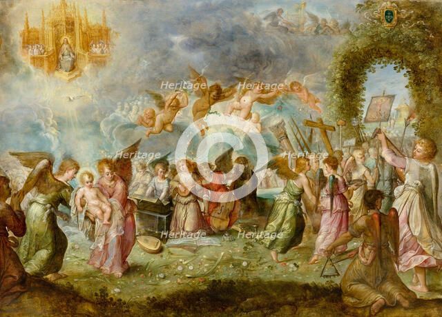 Triumph of the Christ Child, c1608-1610. Creator: Francken; Ambrosius; the Elder (1544/45-1618).