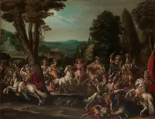 Triumph of the Amazons, 1620s. Creator: Claude Deruet