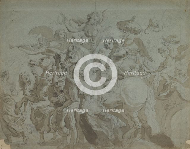 Triumph of the Eucharist, mid-17th century. Creator: Anon.