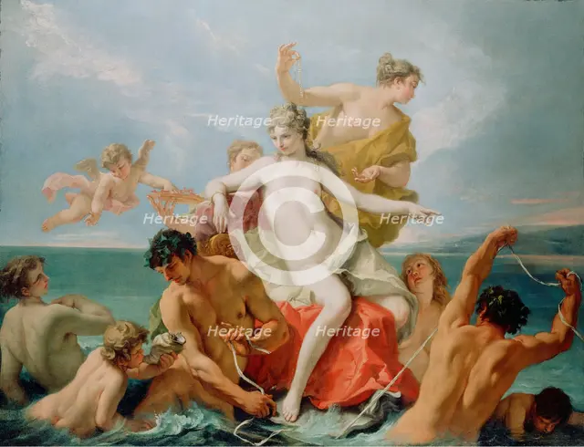 Triumph of the Marine Venus, about 1713. Creator: Sebastiano Ricci.