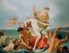 Triumph of the Marine Venus, about 1713. Creator: Sebastiano Ricci