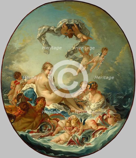 Triumph of Venus, 1743. Creator: Francois Boucher, Circle of.