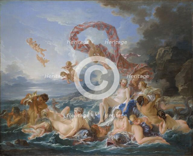Triumph of Venus. Artist: Boucher, François (1703-1770)