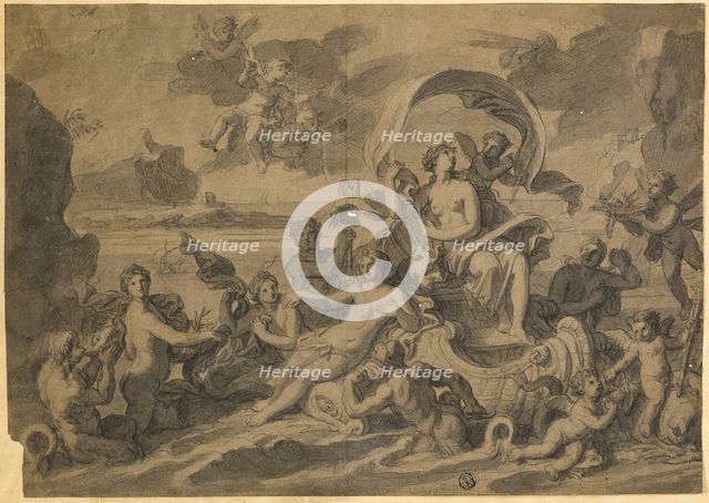 Triumph of Amphitrite, n.d. Creator: Francois Verdier.