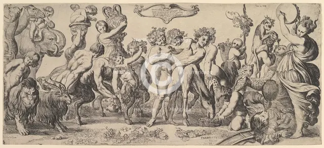 Triumph of Bacchus, 17th century. Creator: Pierre Brebiette.