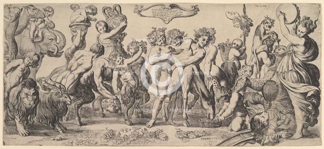Triumph of Bacchus, 17th century. Creator: Pierre Brebiette.