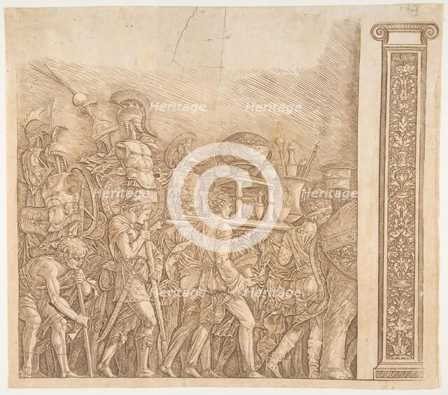 Triumph of Caesar: The Corselet Bearers, ca. 1490. Creator: Unknown.