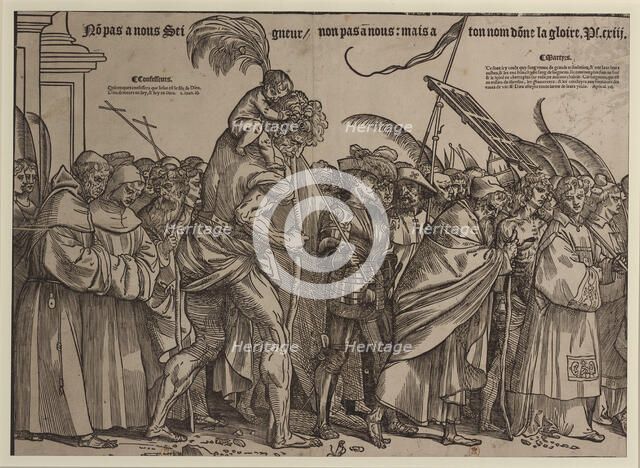 Triumph of Christ (Detail), c.1508. Creator: Titian (1488-1576).