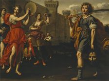 Triumph of David. Creator: Ottavio Vannini