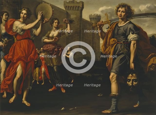 Triumph of David. Creator: Ottavio Vannini.