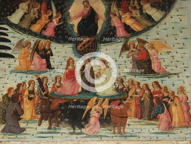 Triumph of Eternity, 1485-1490. Creator: Jacopo del Sellaio (1442-1493).