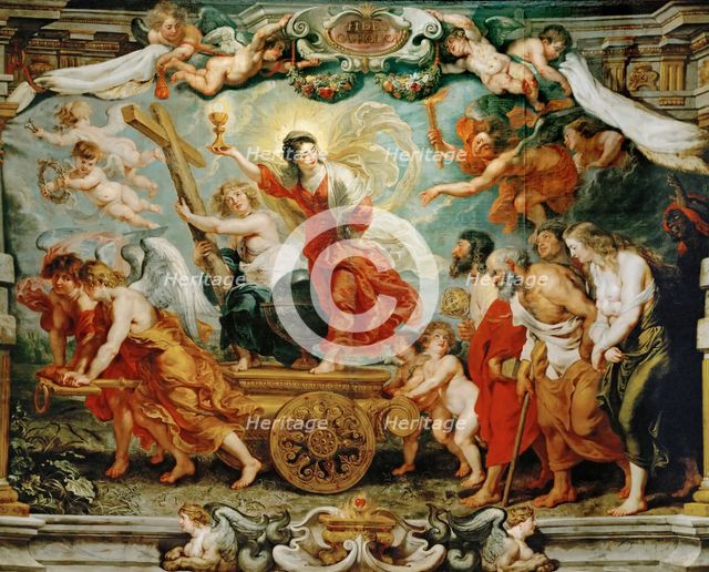 Triumph of Faith. (Allegory of the victory of Catholic faith over the Reformation). Creator: Rubens, Pieter Paul (1577-1640).