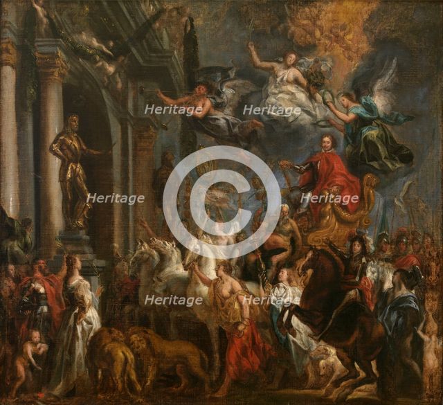 Triumph of Frederick Henry, Prince of Orange, 1651. Creator: Jordaens, Jacob (1593-1678).