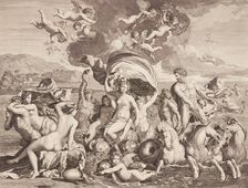 Triumph of Galatea, 17th century. Creator: Jean Pesne