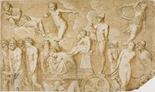 Triumph of Love (after antique bas-relief), n.d. Creator: Pompeo Batoni
