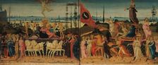 Triumph of Love and Triumph of Chastity , 1485-1490. Creator: Jacopo del Sellaio (1442-1493)