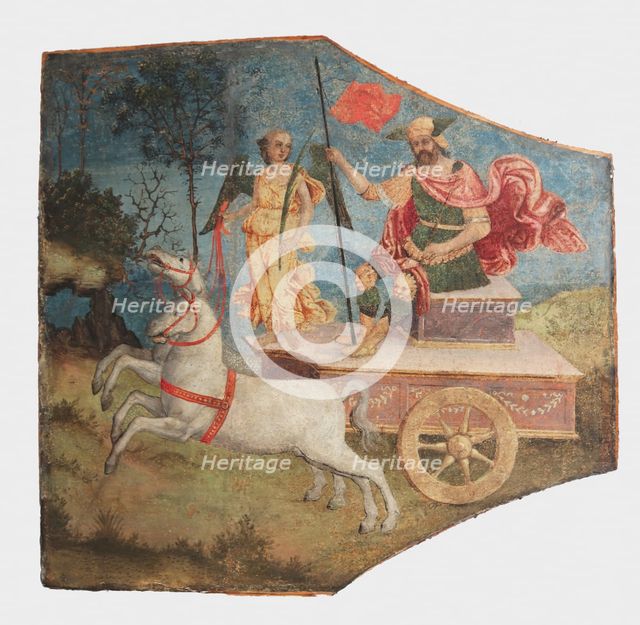Triumph of Mars, ca. 1509. Creator: Bernardino Pinturicchio.