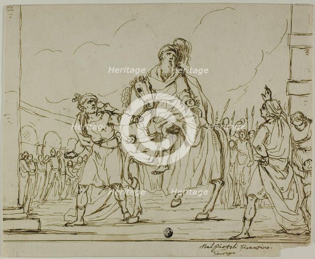 Triumph of Mordecai, n.d. Creator: Giuseppe Piattoli.