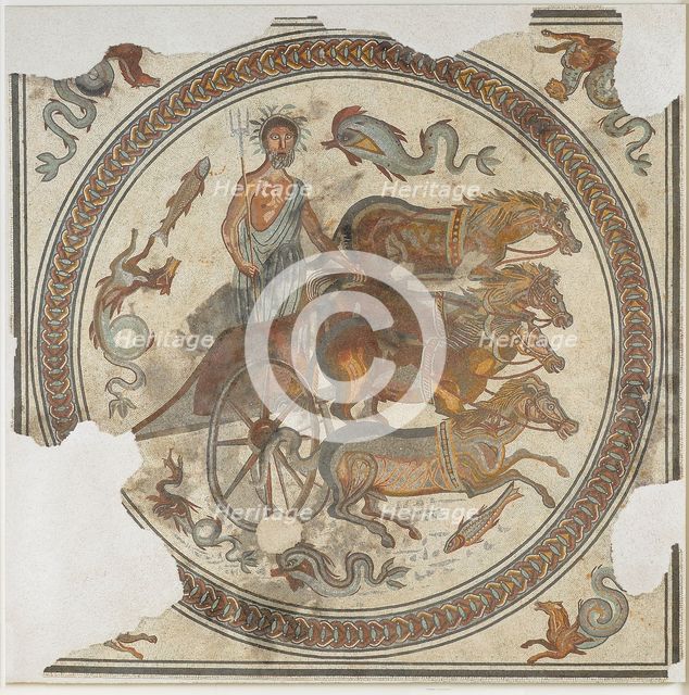 Triumph of Neptune, 2nd cen. AD. Creator: Classical Antiquities ().