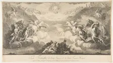 Triumph of Saint Ignatius and Saint Francis Xavier (Le Triomphe de Saint Ignace et..., 17th century. Creator: Unknown