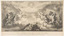 Triumph of Saint Ignatius and Saint Francis Xavier (Le Triomphe de Saint Ignace et..., 17th century. Creator: Unknown