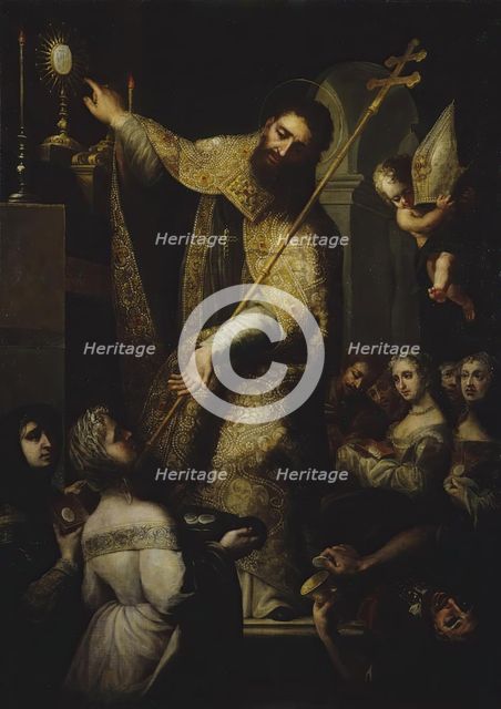 Triumph of St Norbert, 1680. Creator: Simón de León y Leal.