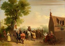 Triumph of Stoffel Brinkerhoff, on His Return from His Conquests in the East, 1835. Creator: John Gadsby Chapman