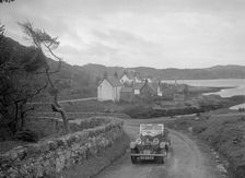 Triumph open tourer of Joan Richmond competing in the RSAC Scottish Rally, 1934. Artist: Bill Brunell