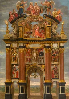 Triumphal Arch of King Philip IV of Spain. Creator: Theodoor van Thulden