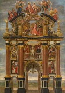 Triumphal Arch of King Philip IV of Spain. Creator: Theodoor van Thulden