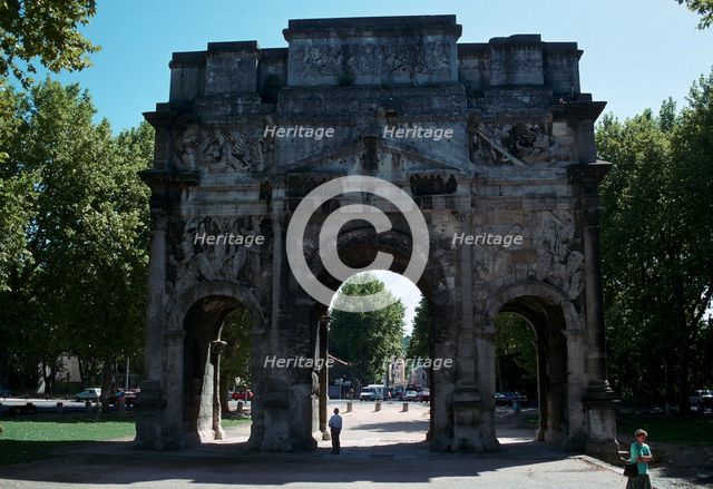 Triumphal Arch of Orange, 1st century. Artist: Unknown