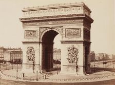 Triumphal Arch, Paris, between 1860 and 1870. Creator: Edouard Baldus