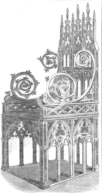 Triumphal Chair of Martin, King of Arragon, 1860. Creator: Unknown.
