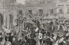 Triumphal entry of Martínez Campos into Havana on June 14, 1878. Creators: Juan Comba García, Andrés Ovejero