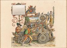 Triumphal Procession of the Emperor Maximilian I. Creator: Springinklee, Hans (c. 1490/95-c. 1540)