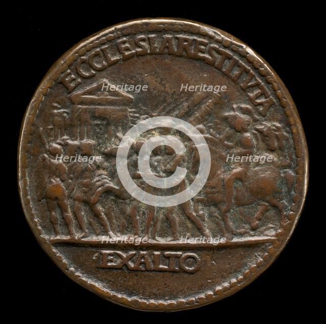 Triumphal Procession [reverse]. Creator: Cristoforo di Geremia.