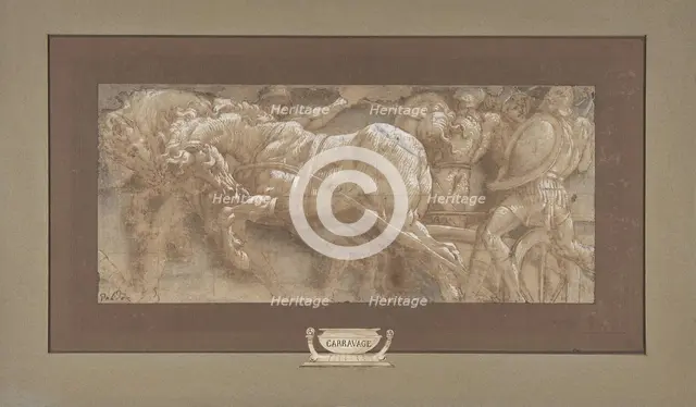 Triumphal Scene, 1511-87. Creator: Lelio Orsi.