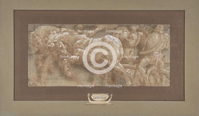 Triumphal Scene, 1511-87. Creator: Lelio Orsi.