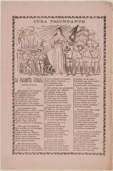 Triumphant Cuba, n.d. Creator: José Guadalupe Posada