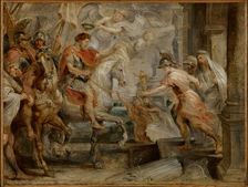 Triumphant Entry of Constantine into Rome, about 1621. Creator: Peter Paul Rubens