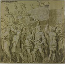 Triumphs of Julius Caesar: Canvas No. I, n.d. Creator: Unknown