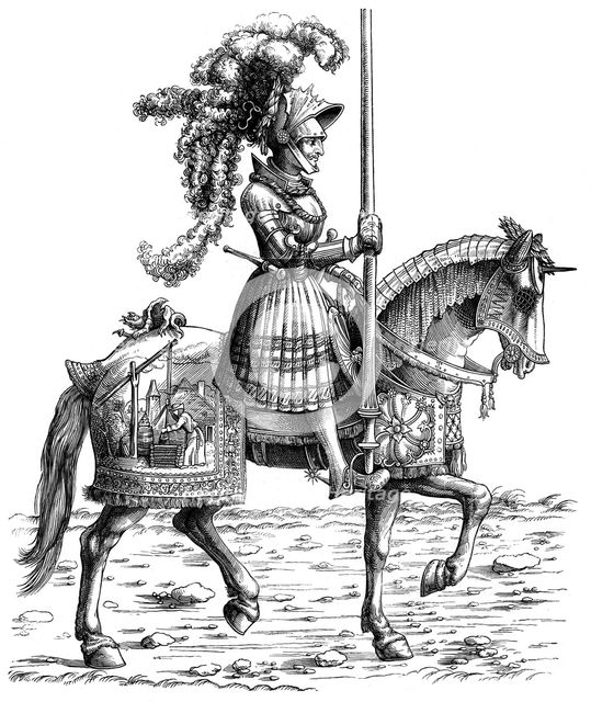 'Triumphs of Maximilian', 1518 (1844). Artist: Unknown